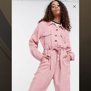 Pink Tommy jeans jumpsuit